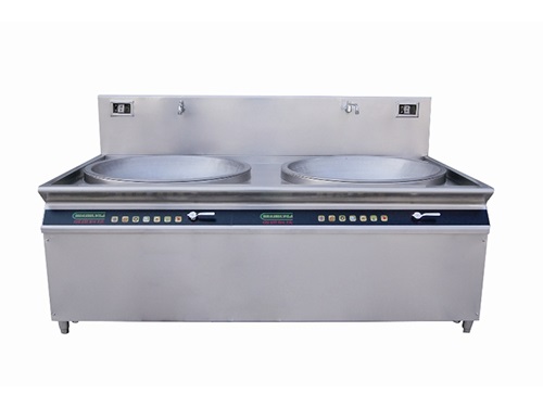 商用电磁双头大锅灶
